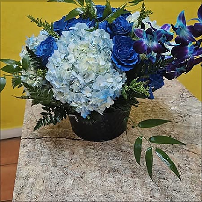New Baby arrangement by Serenity Flowers