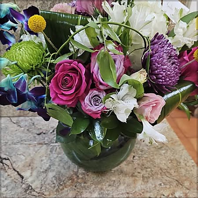 Thank You flowers by Serenity Flowers Nassau